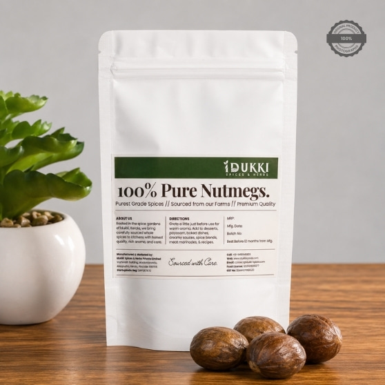 Website Images - Nutmeg 06 - 50Gms - Whole Spices