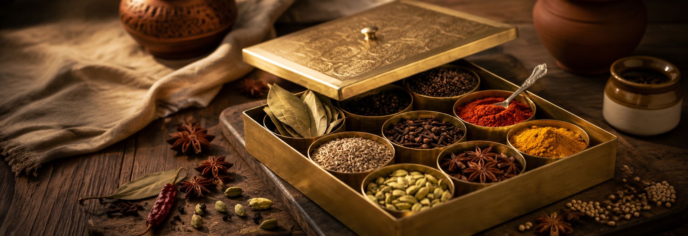 How to Build a Fresh Indian Masala Box with Whole Spices