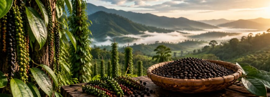 How to Choose Premium Black Peppercorns Online: A Buyer’s Guide to Aroma, Density and Origin