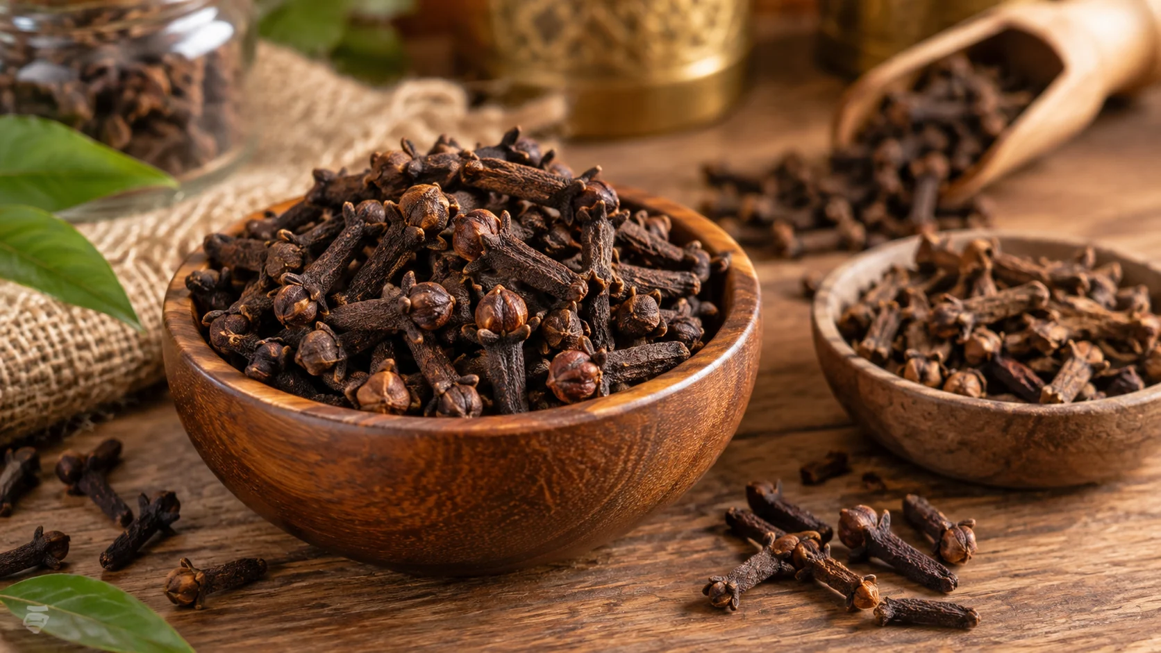Good quality whole cloves with dark brown colour, intact buds and fresh appearance